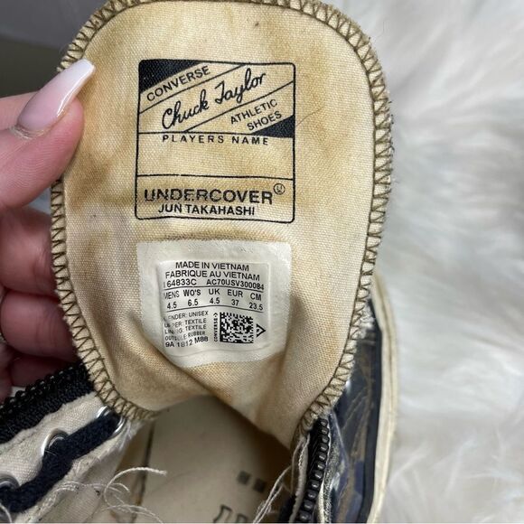 Converse X Undercover Chuck 70 Hi New Warriors Camo Shoe - Picture 9 of 9